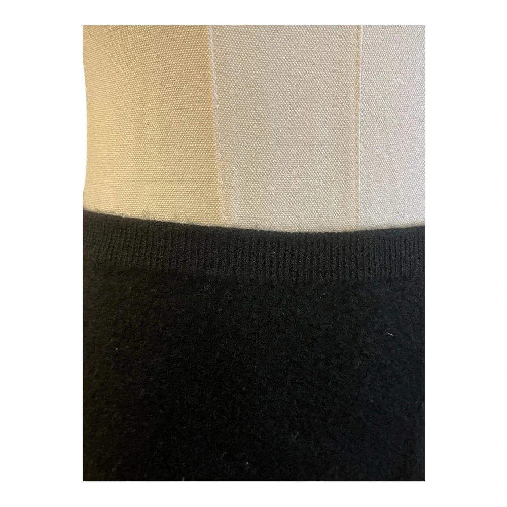 Jones & Co. Black‎ Wool Blend Long Skirt | Size M | Classic Midi